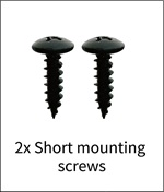 Mounting screw